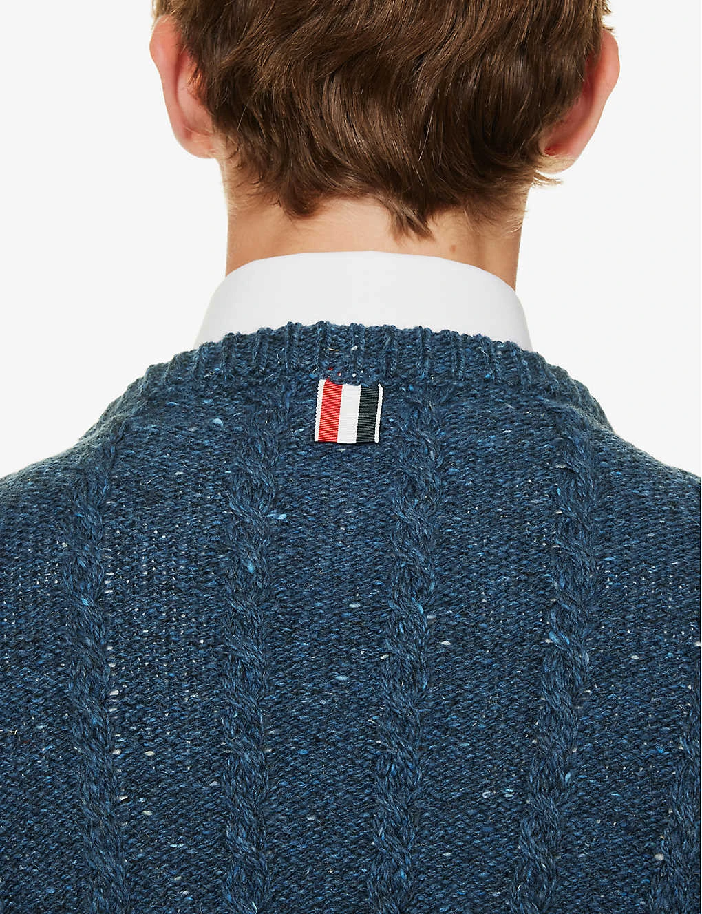 Cable-knit 4-bar Wool-blend Knitted Jumper 6 Cable-knit 4-bar Wool-blend Knitted Jumper - Image 6