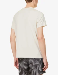 Lululemon Fundamental Abrasion-resistant Stretch-jersey T-shirt -Falkeis Store R04153884 BONE ALT03