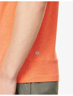 Lululemon Metal Vent Tech 2.0 Regular-fit Stretch-woven T-shirt 9 Lululemon Metal Vent Tech 2.0 Regular-fit Stretch-woven T-shirt -Falkeis Store R04153887 ORANGECORAL ALT04