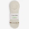 Calvin Klein Logo-print Pack Of Two Stretch Woven-blend Socks