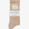 Calvin Klein Logo-print Cuff Pack Of Two Stretch Cotton-blend Socks