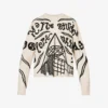 Acne Studios Kuis Antenne Graphic-intarsia Knitted Jumper