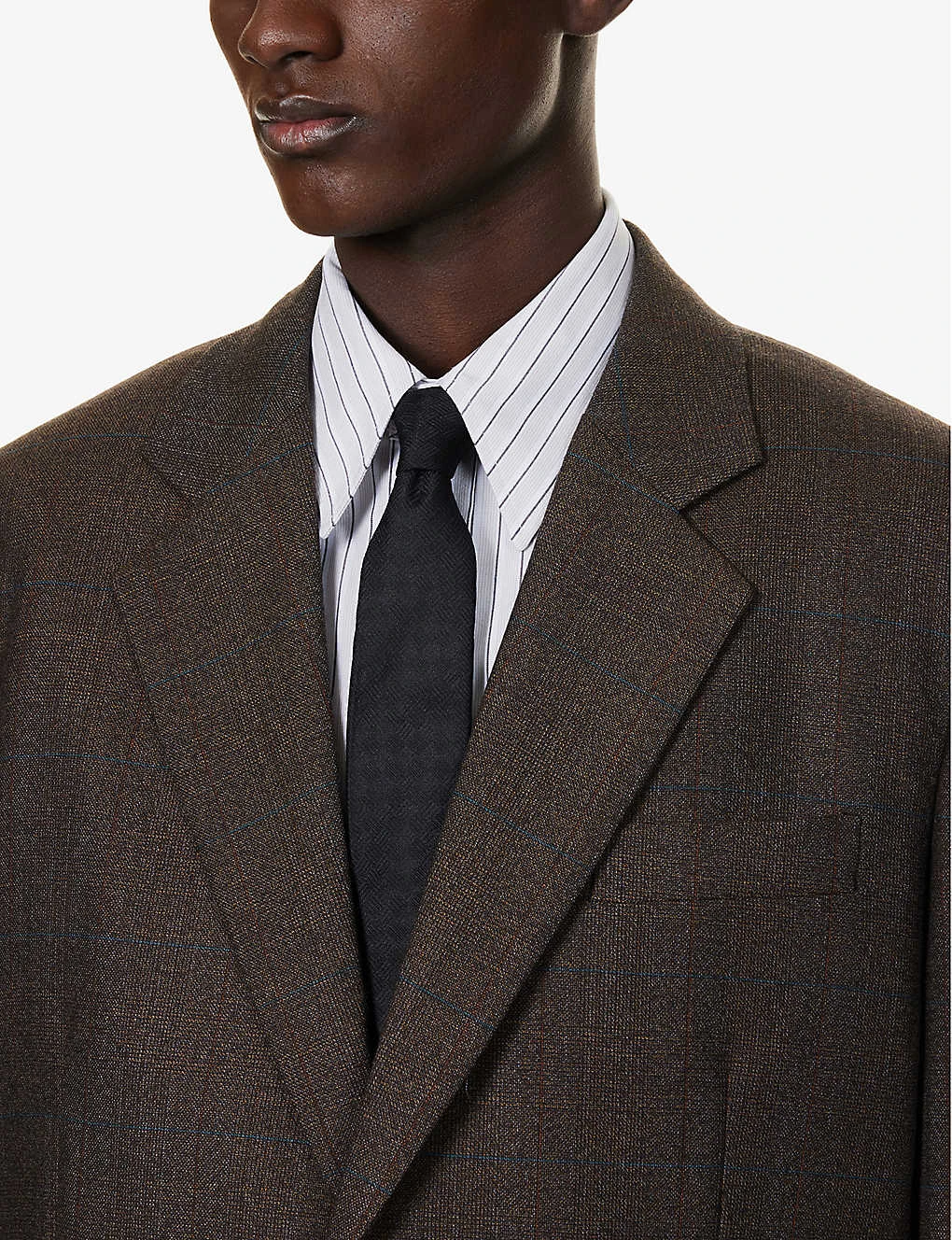 Bottega Veneta Notched-lapel Single-breasted Relaxed-fit Wool Blazer 5 Bottega Veneta Notched-lapel Single-breasted Relaxed-fit Wool Blazer - Image 5