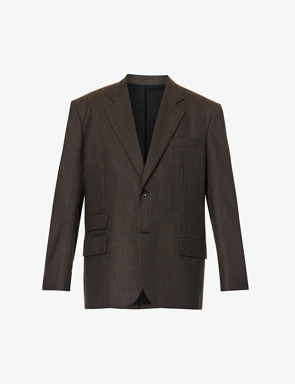 Bottega Veneta Notched-lapel Single-breasted Relaxed-fit Wool Blazer 1 Bottega Veneta Notched-lapel Single-breasted Relaxed-fit Wool Blazer