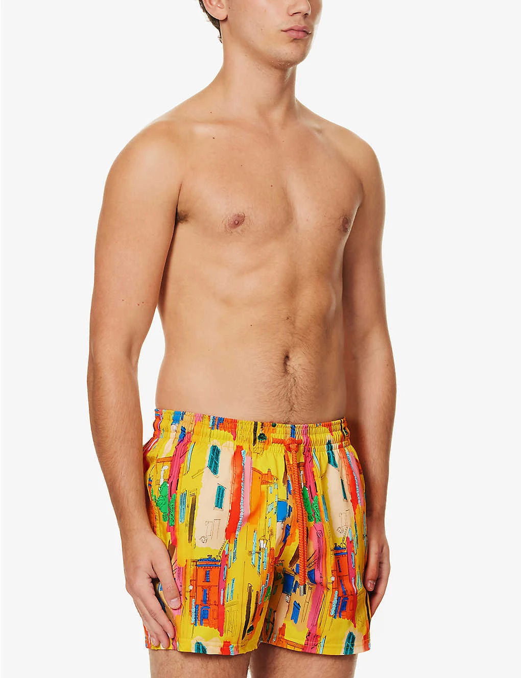 Vilebrequin Sunny Abstract-print Stretch-recycled-polyamide Swim Shorts 3 Vilebrequin Sunny Abstract-print Stretch-recycled-polyamide Swim Shorts - Image 3