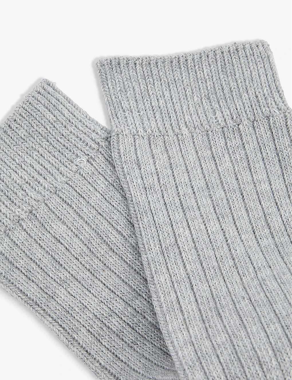 Snow Peak Ribbed Stretch-upcycled-cotton Blend Socks 2 Snow Peak Ribbed Stretch-upcycled-cotton Blend Socks - Image 2