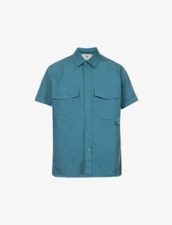 Snow Peak Takibi Ripstop Regular-fit Cotton-blend Shirt