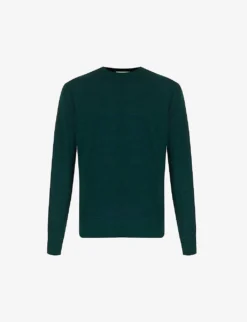 JOHN SMEDLEY Crewneck Regular-fit Wool Jumper