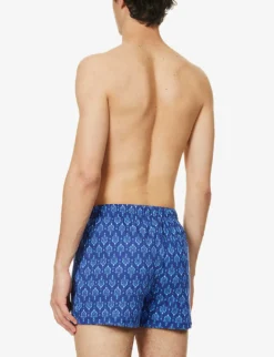 HANRO Tile-print Cotton Boxer Briefs -Falkeis Store R04160666 MODERNORNAMENTREVERSE ALT02