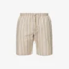 HANRO Striped Cotton Shorts