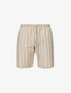 HANRO Striped Cotton Shorts