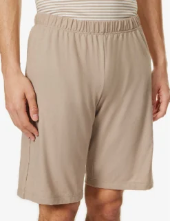 HANRO Striped Cotton-jersey Pyjama Set -Falkeis Store R04160677 GREIGERINGS ALT05