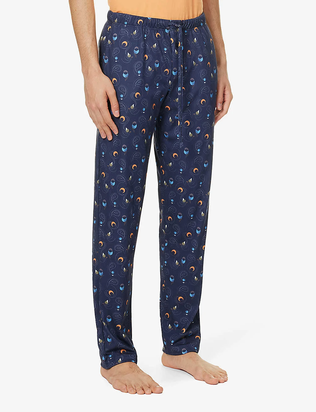 HANRO Motif-printed Mid-rise Cotton-jersey Trousers 3 HANRO Motif-printed Mid-rise Cotton-jersey Trousers - Image 3
