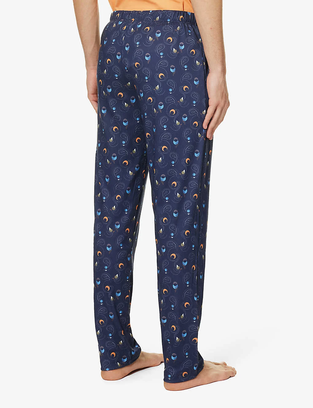 HANRO Motif-printed Mid-rise Cotton-jersey Trousers 4 HANRO Motif-printed Mid-rise Cotton-jersey Trousers - Image 4