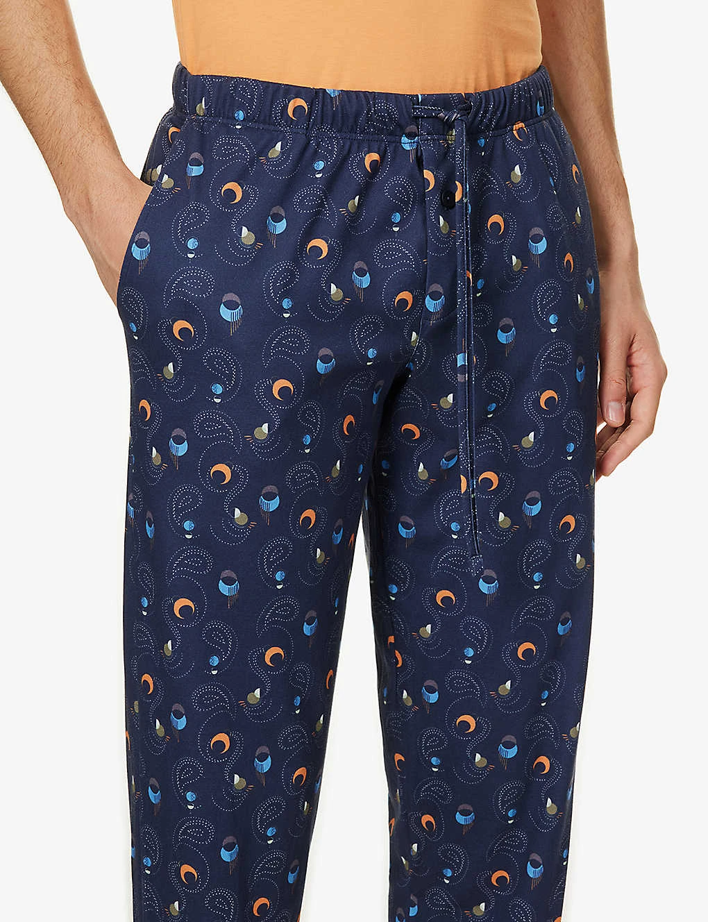 HANRO Motif-printed Mid-rise Cotton-jersey Trousers 5 HANRO Motif-printed Mid-rise Cotton-jersey Trousers - Image 5