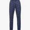 HANRO Motif-printed Mid-rise Cotton-jersey Trousers