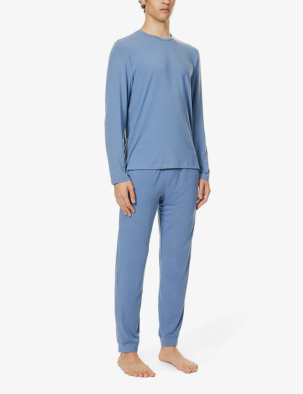 HANRO Long-sleeved Stretch-woven Pyjama Set 3 HANRO Long-sleeved Stretch-woven Pyjama Set - Image 3