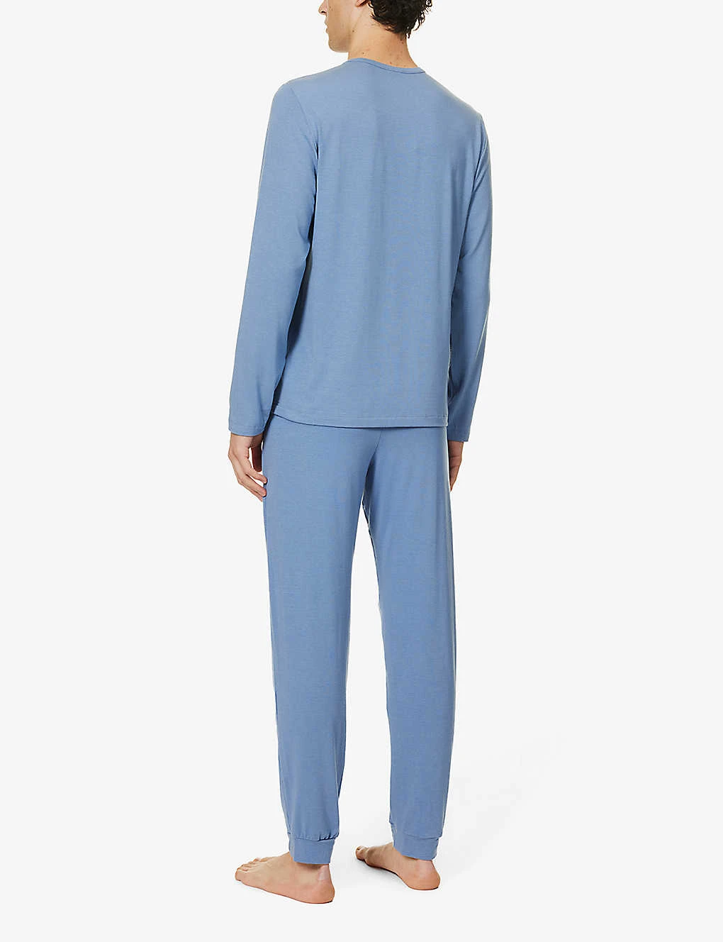 HANRO Long-sleeved Stretch-woven Pyjama Set 4 HANRO Long-sleeved Stretch-woven Pyjama Set - Image 4
