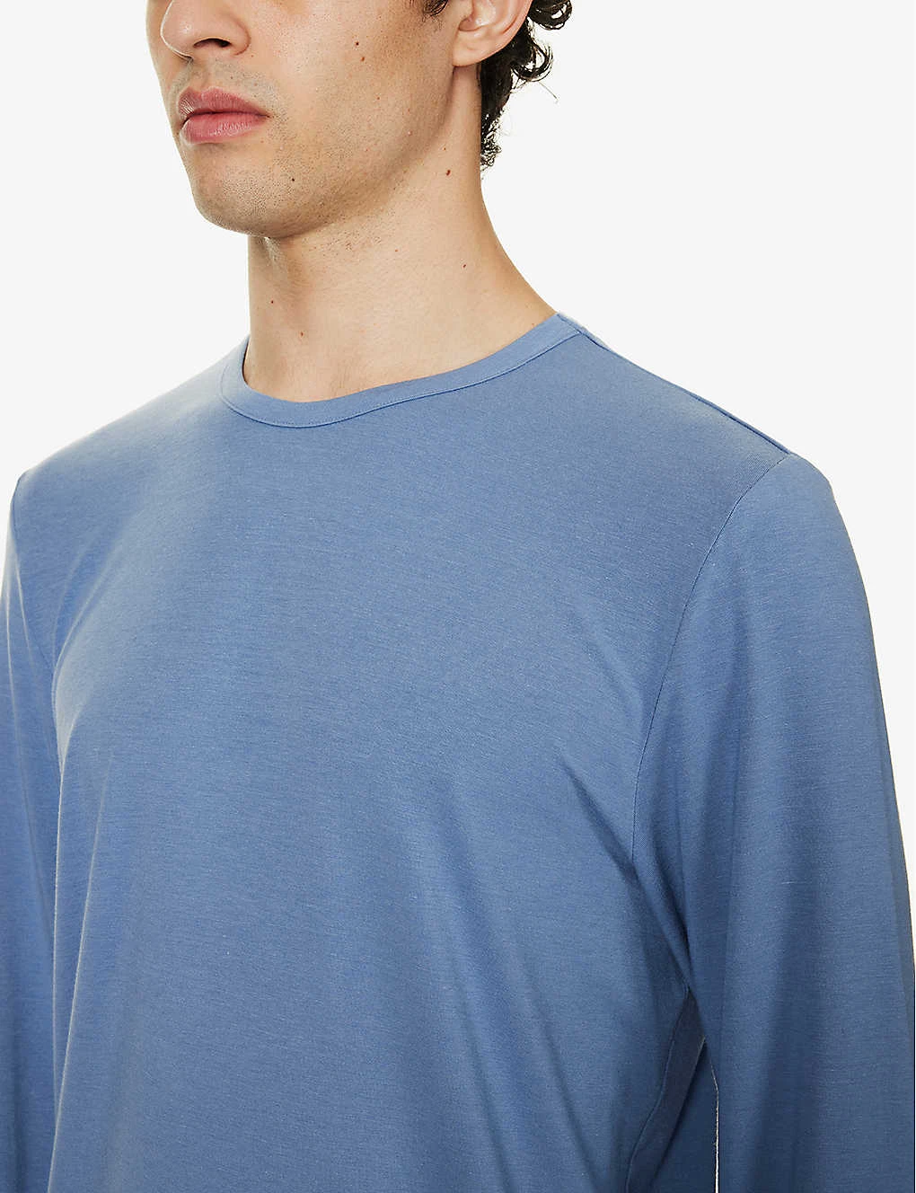 HANRO Long-sleeved Stretch-woven Pyjama Set 6 HANRO Long-sleeved Stretch-woven Pyjama Set - Image 6