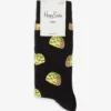 Happy Socks Taco To Go Stretch Cotton-blend Socks