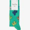 Happy Socks Cactus Stretch Cotton-blend Socks