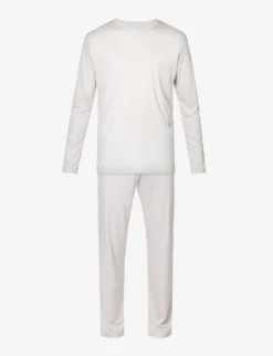 Long-sleeved Lyocell Pyjama Set
