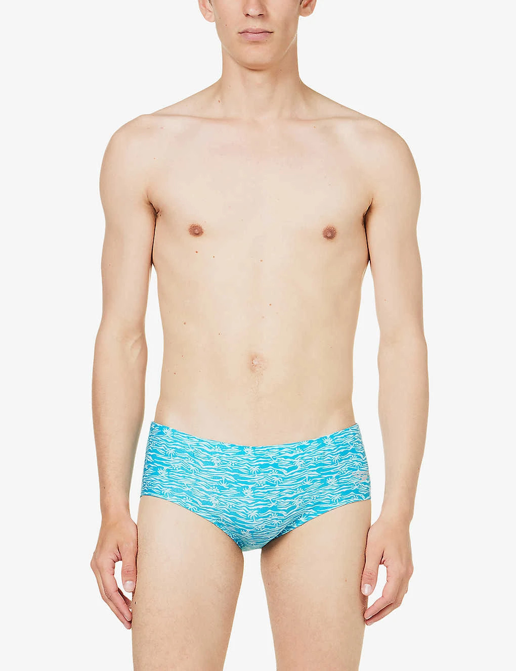 Speedo Abstract-pattern 13.5cm Swim Briefs 2 Speedo Abstract-pattern 13.5cm Swim Briefs - Image 2