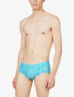 Speedo Abstract-pattern 13.5cm Swim Briefs 7 Speedo Abstract-pattern 13.5cm Swim Briefs -Falkeis Store R04163354 AQUARIUMAQUASPLASH ALT02