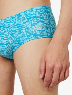 Speedo Abstract-pattern 13.5cm Swim Briefs 9 Speedo Abstract-pattern 13.5cm Swim Briefs -Falkeis Store R04163354 AQUARIUMAQUASPLASH ALT04