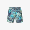 Speedo Watershort 45cm Geo-print Recycled-polyester Swim Shorts