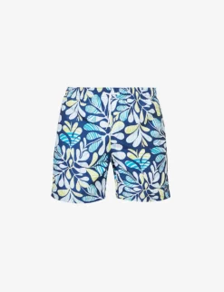 Speedo Watershort 40cm Abstract-print Recycled-polyester Swim Shorts