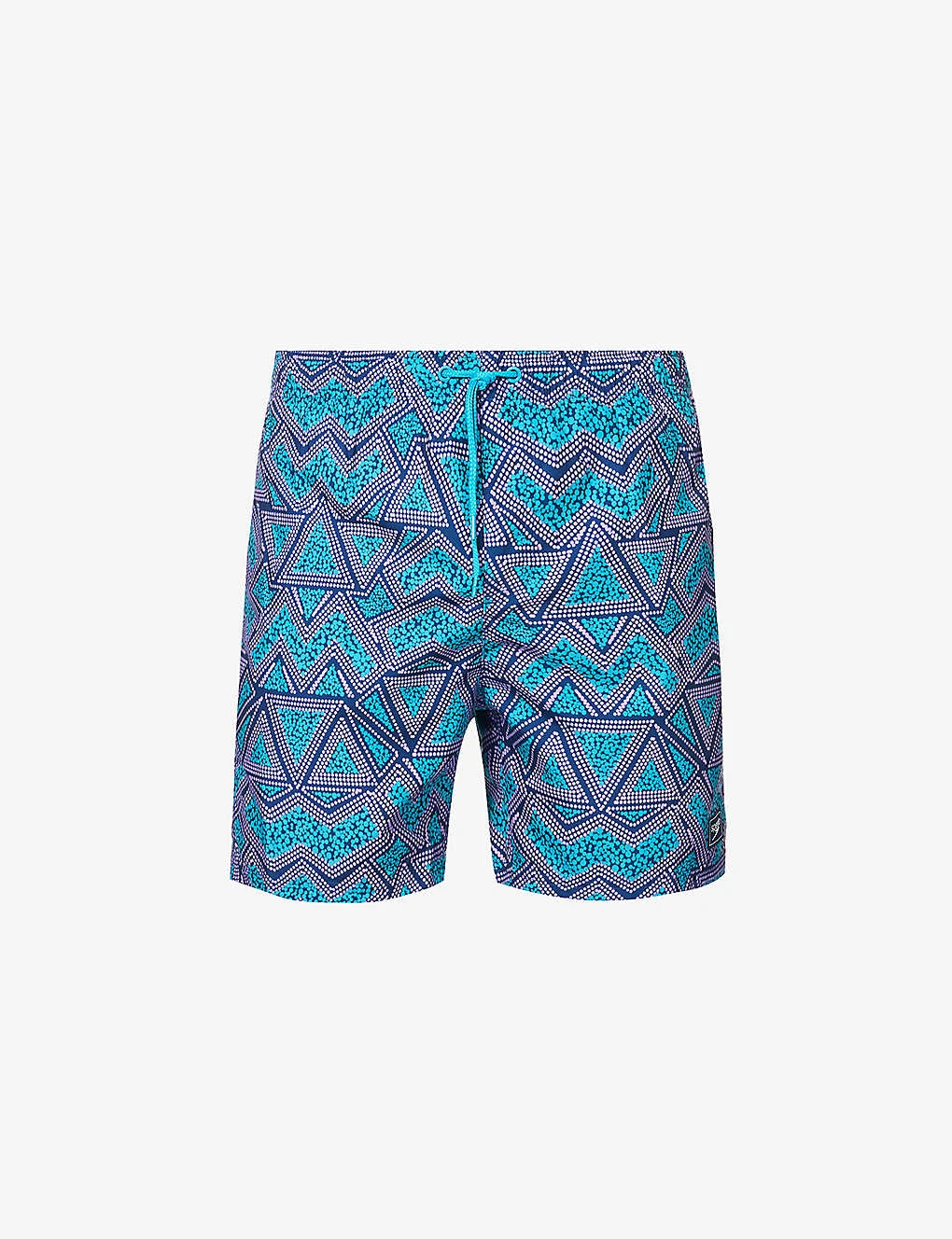 Speedo Watershort 40cm Geo-print Recycled-polyester Swim Shorts 1 Speedo Watershort 40cm Geo-print Recycled-polyester Swim Shorts