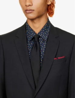 PAUL SMITH Soho-fit Wool Travel Suit -Falkeis Store R04165087 SLATE ALT04