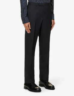 PAUL SMITH Soho-fit Wool Travel Suit -Falkeis Store R04165087 SLATE ALT06