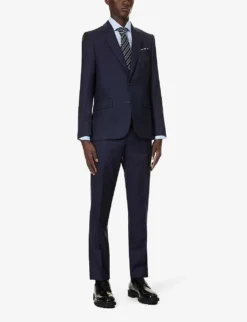 PAUL SMITH Soho-fit Wool Suit -Falkeis Store R04165090 VERYDARKNAVY ALT02