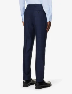 PAUL SMITH Single-breasted Slim-fit Wool Suit -Falkeis Store R04165091 VERYDARKNAVY ALT06
