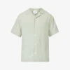 Valbonne Camp-collar Regular-fit Woven Shirt