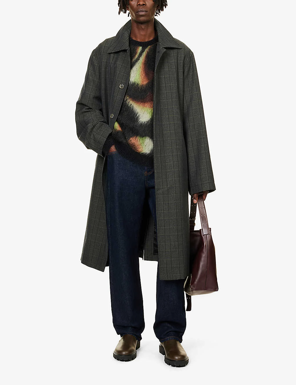 Etro Abstract-pattern Crewneck Wool-blend Jumper 2 Etro Abstract-pattern Crewneck Wool-blend Jumper - Image 2