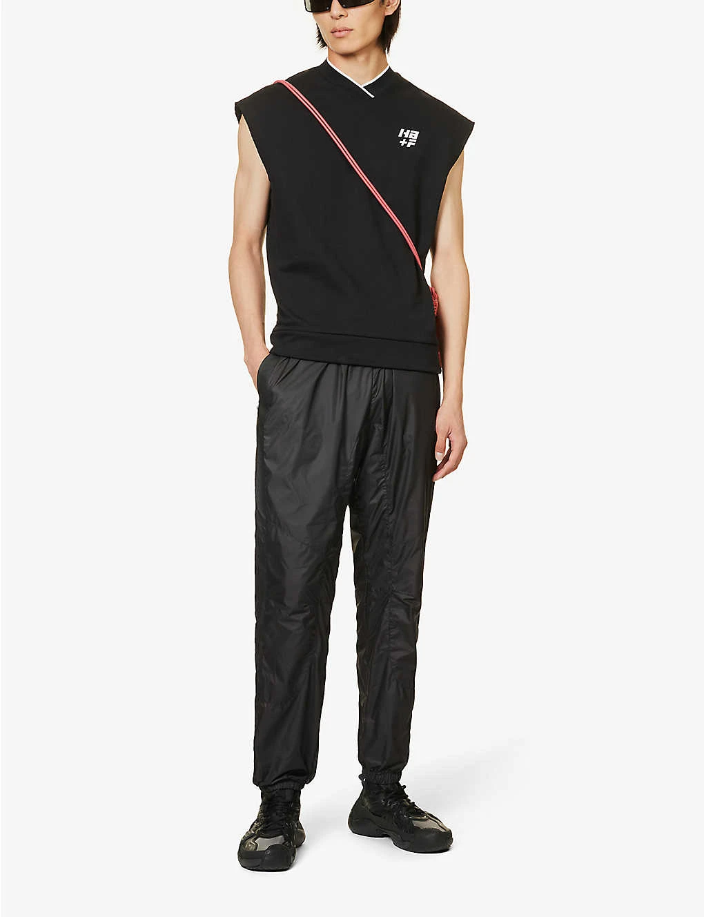 Brand-print Sleeveless Cotton-jersey Top 2 Brand-print Sleeveless Cotton-jersey Top - Image 2