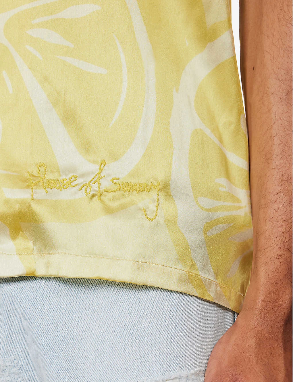 Sliced Lemons Graphic-print Recycled-polyester Shirt 5 Sliced Lemons Graphic-print Recycled-polyester Shirt - Image 5