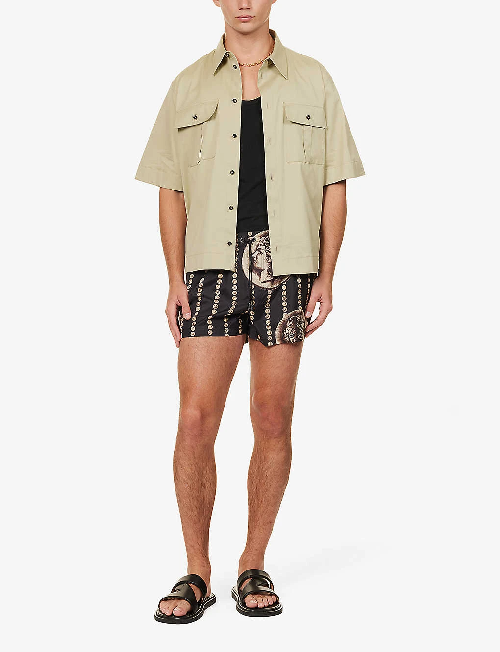 Dolce & Gabbana Graphic-print Regular-fit Swim Shorts 2 Dolce & Gabbana Graphic-print Regular-fit Swim Shorts - Image 2