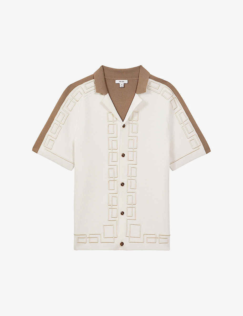 Reiss Hawk Embroidered Stretch-woven Shirt 1 Reiss Hawk Embroidered Stretch-woven Shirt