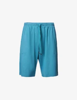Basel Drawstring-waistband Stretch-modal Pyjama Shorts