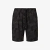 London Camouflage-print Stretch-modal Pyjama Shorts