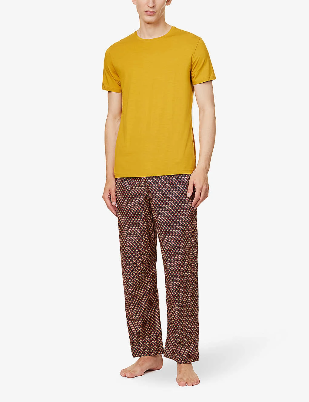Ledbury Straight-leg Mid-rise Cotton-poplin Pyjama Bottoms 2 Ledbury Straight-leg Mid-rise Cotton-poplin Pyjama Bottoms - Image 2