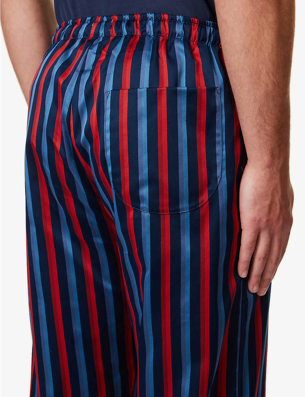 Wellington Striped Relaxed-fit Cotton-poplin Pyjama Bottoms 5 Wellington Striped Relaxed-fit Cotton-poplin Pyjama Bottoms - Image 5