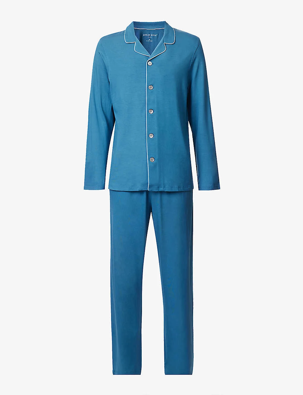 Basel Contrast-piping Stretch-modal Pyjama Set 1 Basel Contrast-piping Stretch-modal Pyjama Set