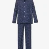 Nelson Graphic-print Cotton-poplin Pyjama Set
