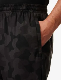 London Camouflage-print Stretch-jersey Pyjama Bottoms -Falkeis Store R04170096 BLACKCAMO ALT04