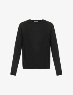 CORNELIANI Crewneck Virgin-wool Jumper
